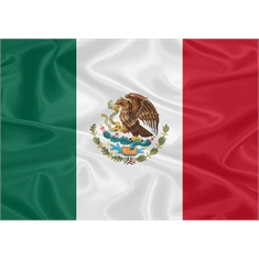 México - Tamanho: 1.12 x 1.60m